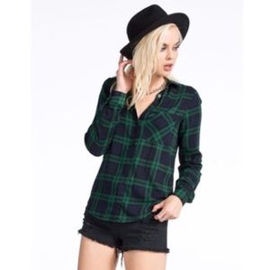 Prolly & Esther Challis Boyfriend Flannel Shirt