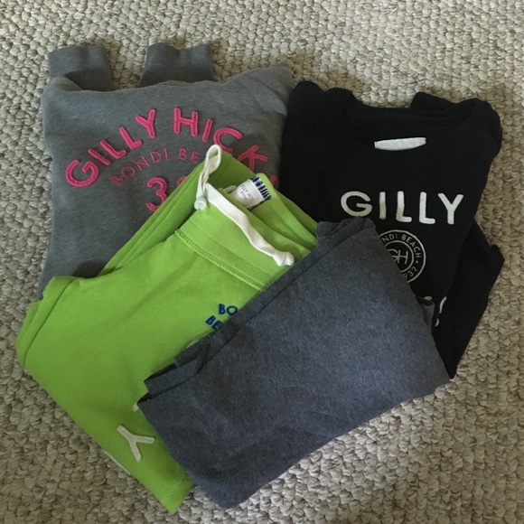 Bundle of sweatshirts, leggings and sweatpants
