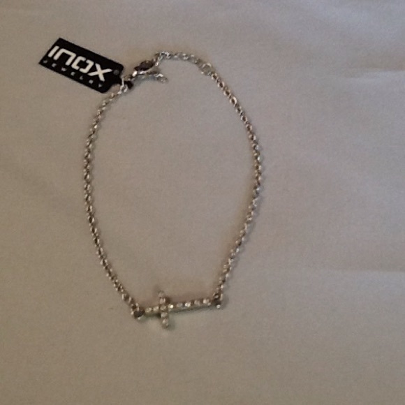 Inox stainless steel cross bracelet