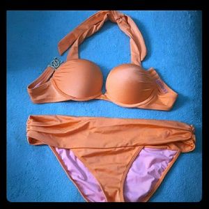 Orange Victoria Secret Bathing Suit TOP
