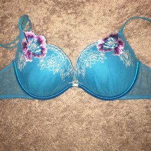Blue bra