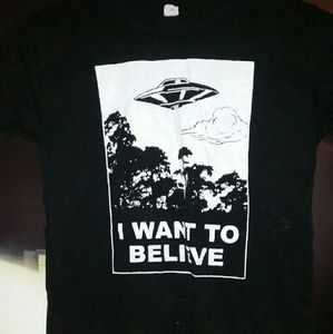 I Want to Believe shirt