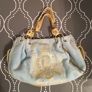 DONATING ON 9/30 - Blue Juicy Couture Handbag