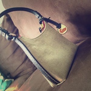 Dooney and Bourke Tan and Black bag