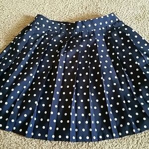 Polka dot skirt