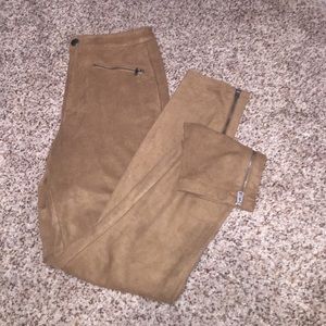 BRAND NEW A&F suede jeggings