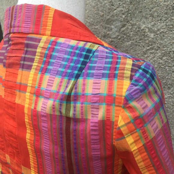 Vintage Kemington Plaid Blazer - Picture 3 of 4