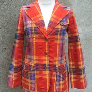 Vintage Kemington Plaid Blazer