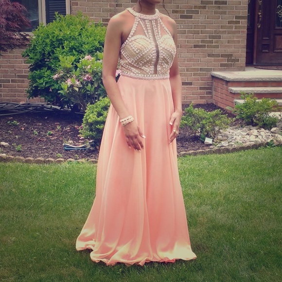 Blush Dresses Blush Prom Dress Poshmark
