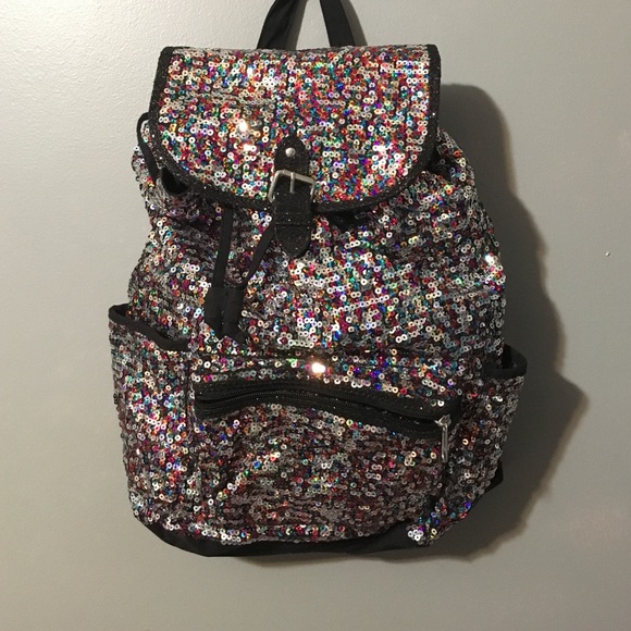 Justice Handbags - Sequins Backpack!