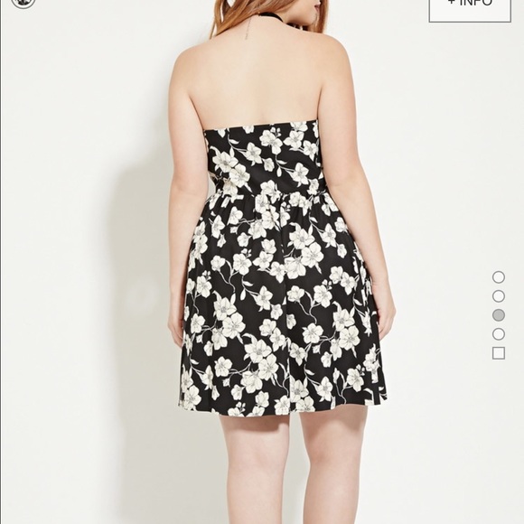 Fabulous plus size floral print dress - Picture 2 of 4