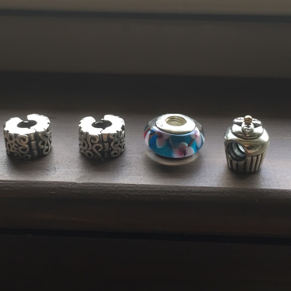 Pandora Bundle! Authentic Pandora Charms and Clips