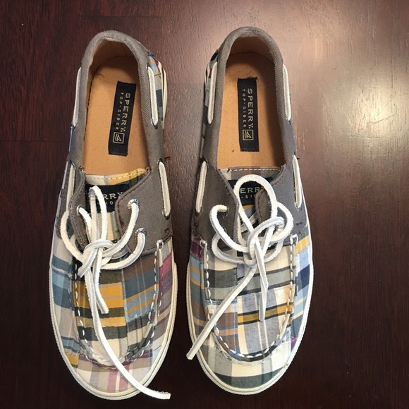 Plaid Sperry Top-Siders