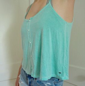 Teal tank from Hollister