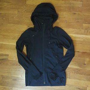 Black Lululemon Zip Up with Hood