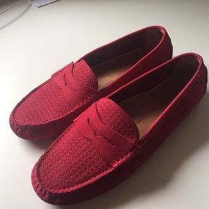 W Red Lauren Ralph Lauren Camila Moccasin size 11