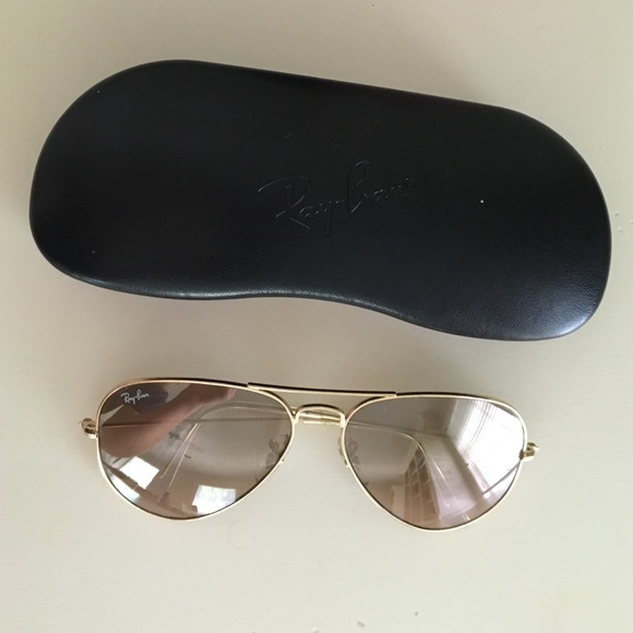 Gold RAY-BAN Aviators