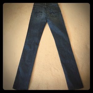 7 for all man kind high waste Roxanne jeans