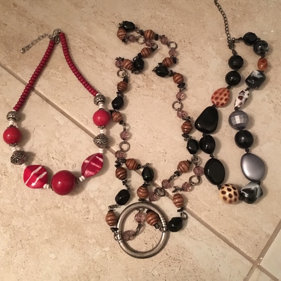 Three necklaces