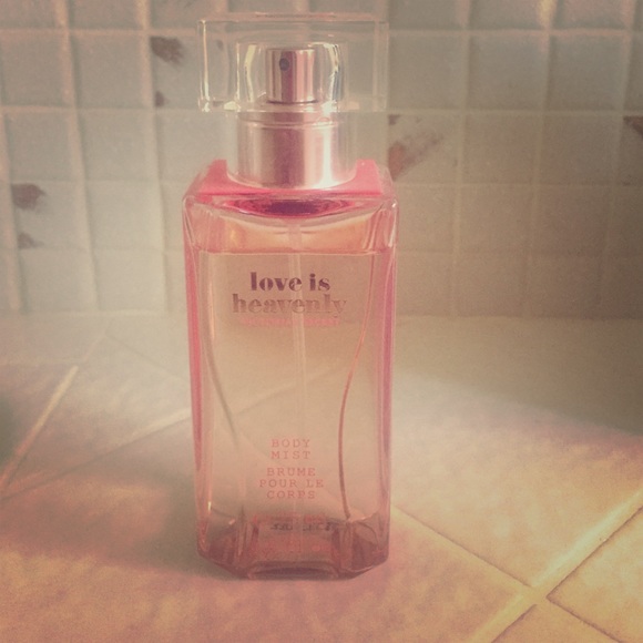 Love Is Heavenly body mist by Victoria Secret