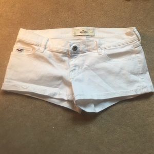 SOLD White Hollister Shorts
