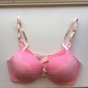 VS lined demi bra