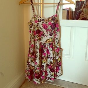 Never worn floral urban outfitters dress