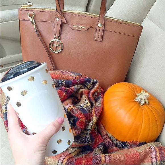 🔴SOLD🔴Cognac Henri Bendel Satchel
