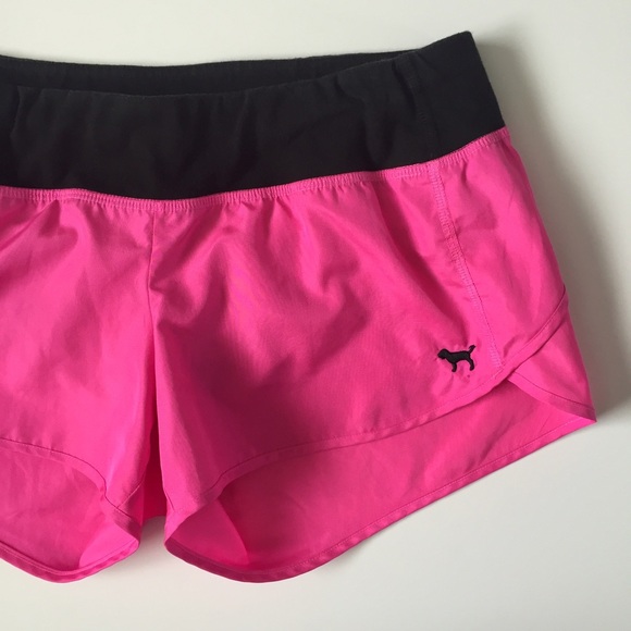 PINK Victoria's Secret Pants - VS PINK Hot Pink Running Shorts