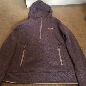 North face quarter zip