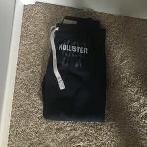 Dark blue Hollister sweatpants