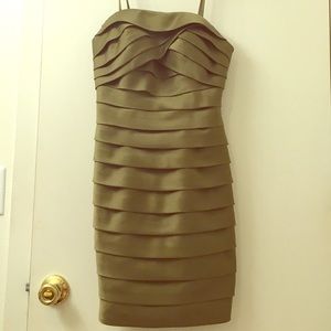 Olive Green Formal Dress