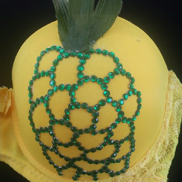 Pineapple Express Rave Bra push up, halloween - Picture 2 of 3