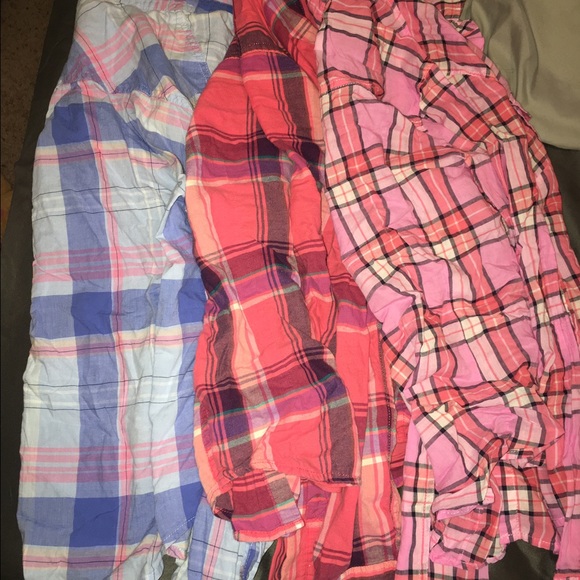 3 button up flannels - Picture 1 of 1