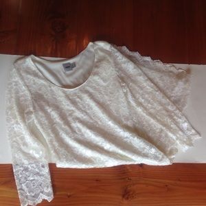 Asos White Lace Dress