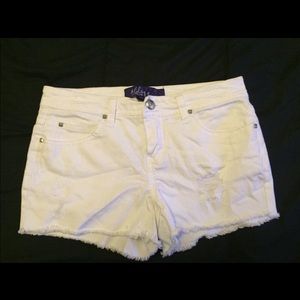 Miley Cyrus white Shorts