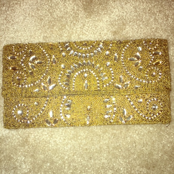 Sparkly Gold evening purse