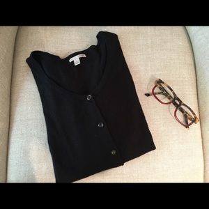 Halogen black cardigan