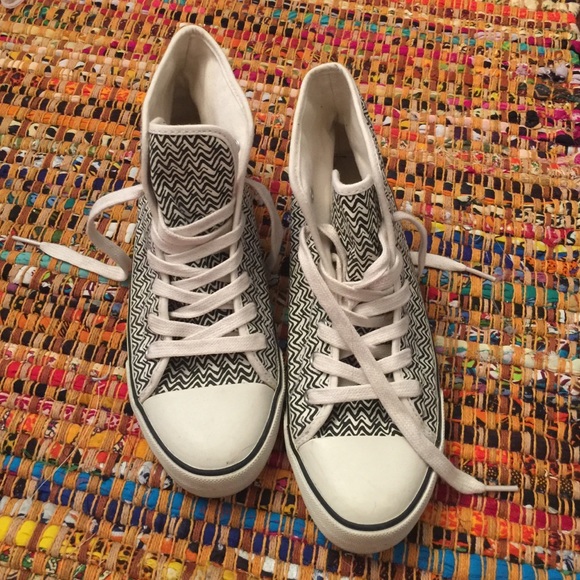 American Eagle high tops.