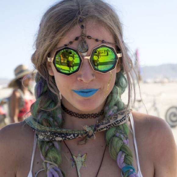 UNIF Accessories - In Stock🌀 Octagonal Unique Mirror Sunnies 🔹💠🔹