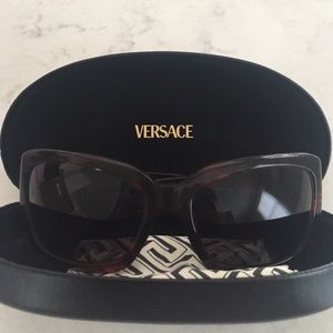 Versace tortoise sunglasses