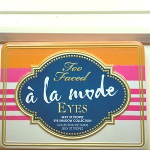 Exclusive Too Faced Á La Mode Eyes Palette. Unused