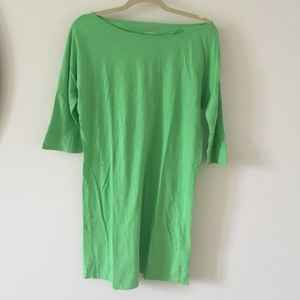 Lilly Pulitzer green tshirt dress