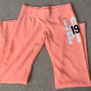 Victoria secret sweat pants