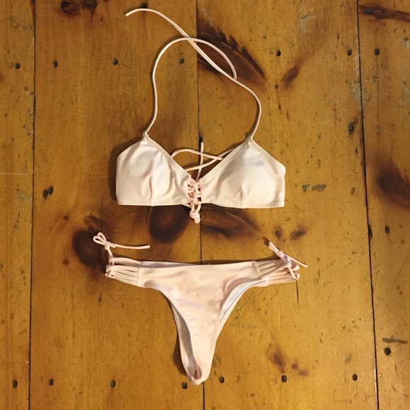Pale Pink Bikini