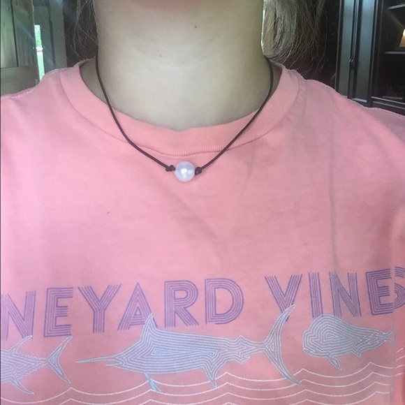 Basic Pearl Choker - Picture 2 of 2