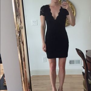 Black Lace Kimchi Blue Dress