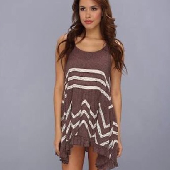 Free People Lace Trapeze Dress