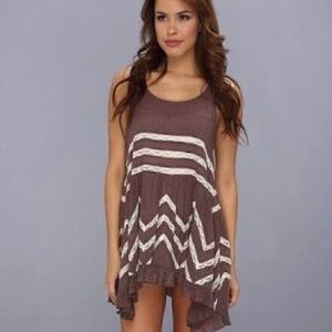 Free People Lace Trapeze Dress