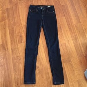 Dark blue skinny jeans